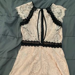 Laced bebe Romper